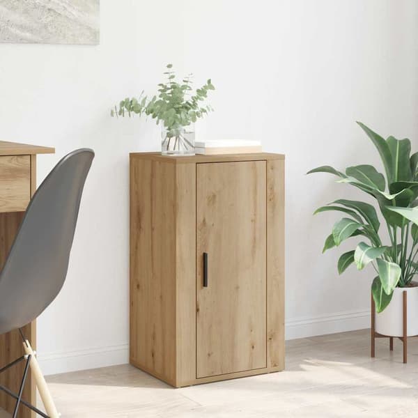 vidaXL Serviesskap Artisan Eik 40 x 33 x 70 cm Konstruert tre