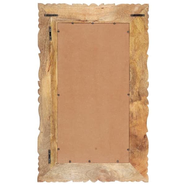 vidaXL Speil 80x50 cm heltre mango