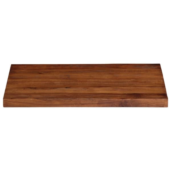 vidaXL Bordplate 80x70x2,5 cm rektangulær gjenvunnet heltre