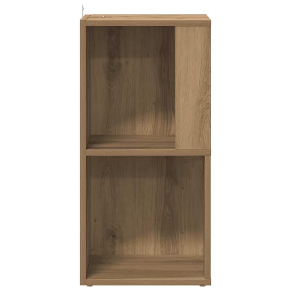 vidaXL Hjørneskap artisan eik 33x33x67 cm konstruert tre