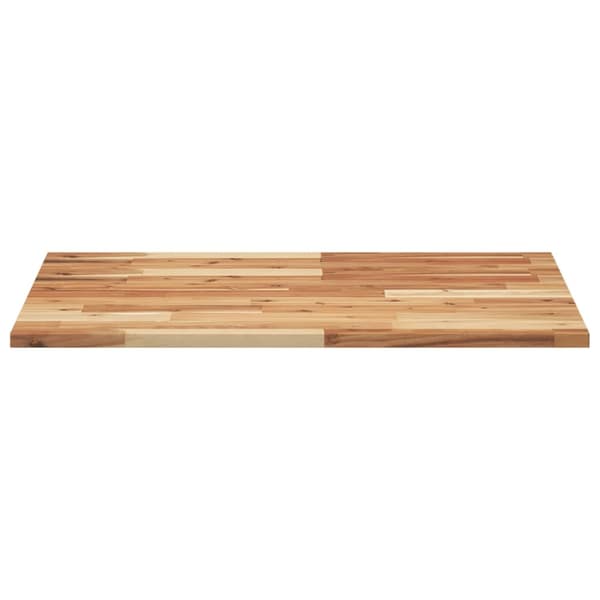 vidaXL Bordplate rektangulær 100x60x2 cm heltre akasie