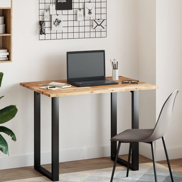 vidaXL Bordplate rektangulær 100x70x2 cm heltre akasie