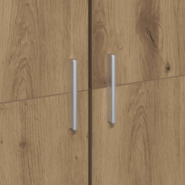 vidaXL Highboard artisan eik 60 x 35 x 180 cm Konstruert tre