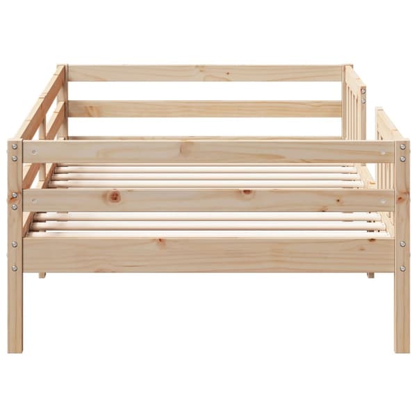 vidaXL Dagbädd 75x190 cm massivt furu