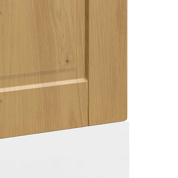 vidaXL Oppvaskmaskin panel artisan eik 60x1,5x57 cm konstruert tre
