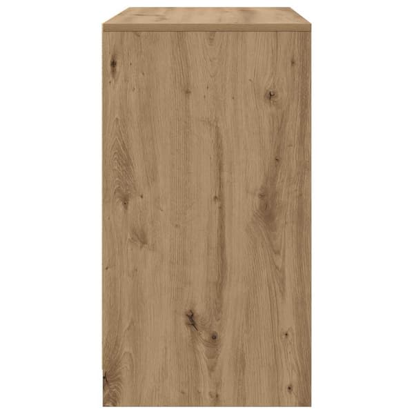 vidaXL Sideboard 3 pcs Artisan Ek 70 x 41 x 75 cm Konstruerat trä