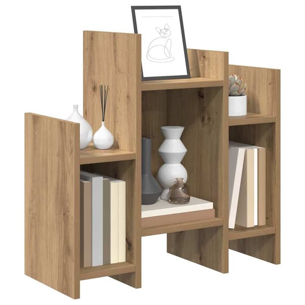 vidaXL Sideskap Artisan Eik 60 x 26 x 60 cm Konstruert tre
