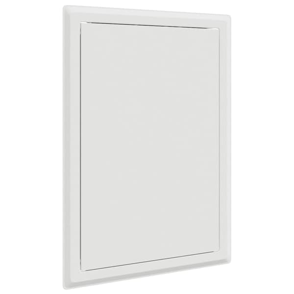 vidaXL Åtkomstpanel Vit 33 x 23 x 3 cm Stål
