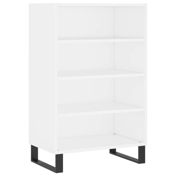 vidaXL Highboard hvit 57x35x90 cm konstruert tre