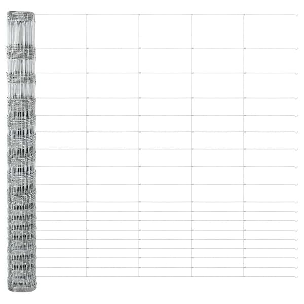 vidaXL Stängselstolpe Galvaniserad 50 x 1,5 m Stål