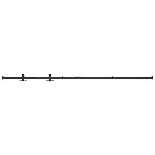 vidaXL Mini skyvedørsett karbonstål 183 cm
