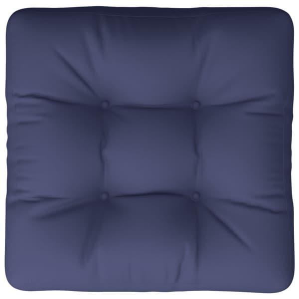 vidaXL Palldyna marinblå 60x60x12 cm tyg