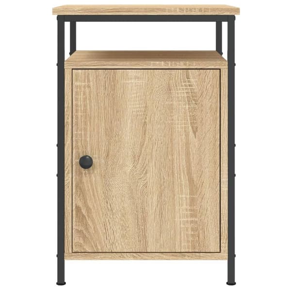 vidaXL Nattbord sonoma eik 40x42x60 cm konstruert tre