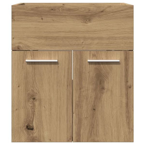 vidaXL Servantskap artisan eik 41x38,5x46 cm konstruert tre