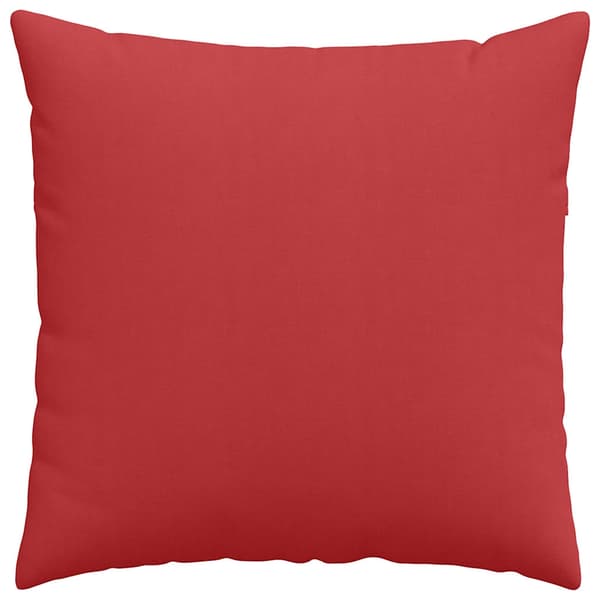 vidaXL Soffkuddar 2 st Röd 80 x 80 cm tyg