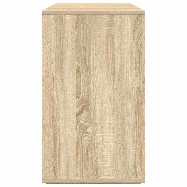vidaXL Serviesskap Sonoma eik 135 x 41 x 75 cm Konstruert tre