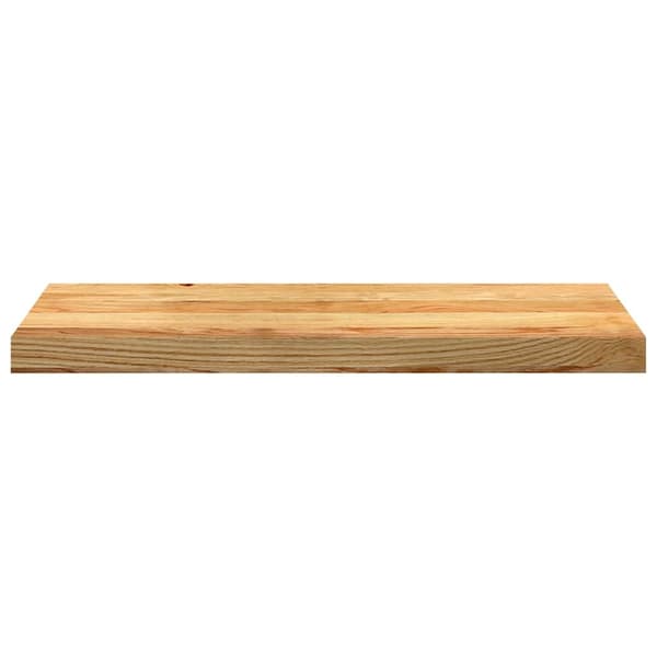vidaXL Trappetrinn 20 stk lysebrun 70x25x2 cm heltre eik