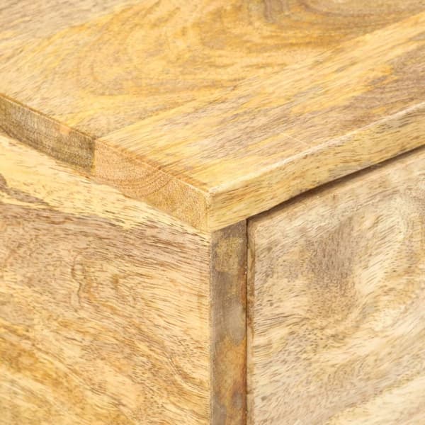vidaXL Konsollbord 115x35x76 cm heltre mango