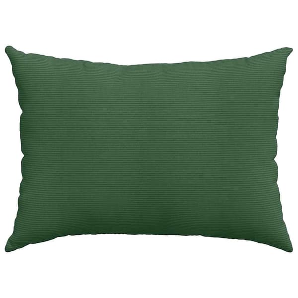 vidaXL Soffkuddar 2 st Mörkgrön 70 x 50 cm Manchester tyg