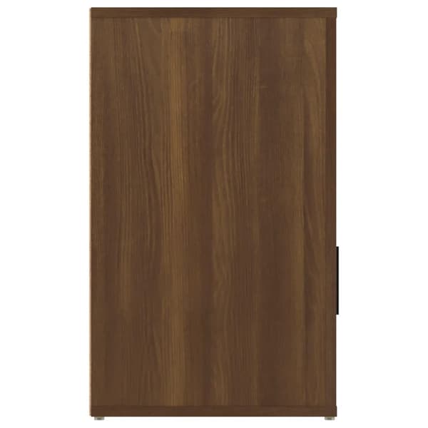 vidaXL Nattbord brun eik 50x36x60 cm konstruert tre