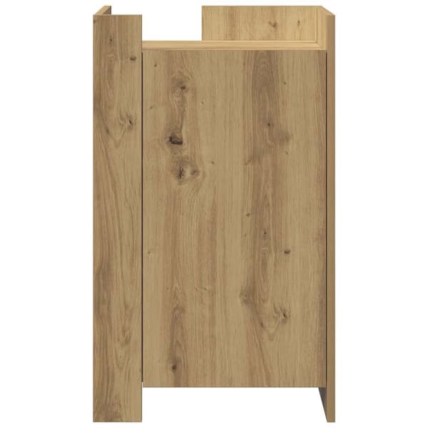 vidaXL Serviesskap Artisan Eik 45 x 35 x 75 cm