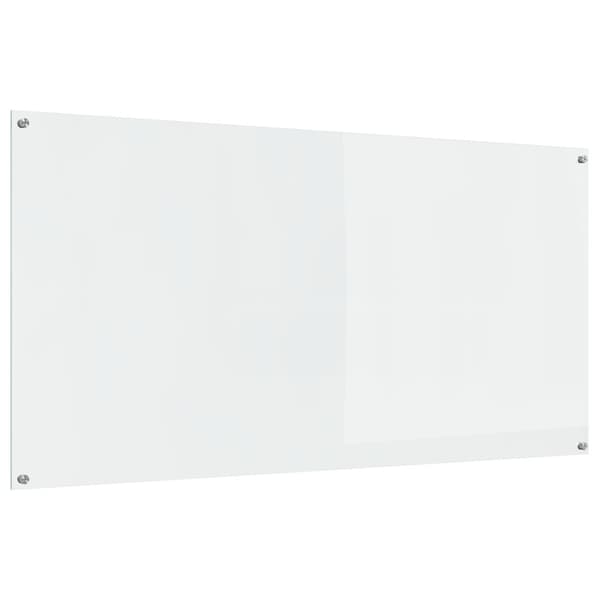 vidaXL Köksskydd Transparent 120 x 60 cm härdat glas