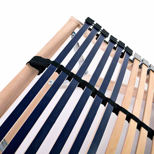 vidaXL Spilebase med 42 lameller 7 soner 80x200 cm
