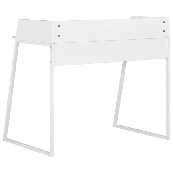 vidaXL Skrivbord vit 90x60x88 cm