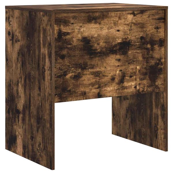 vidaXL Skrivebord Røkt eik 70 x 50 x 76 cm
