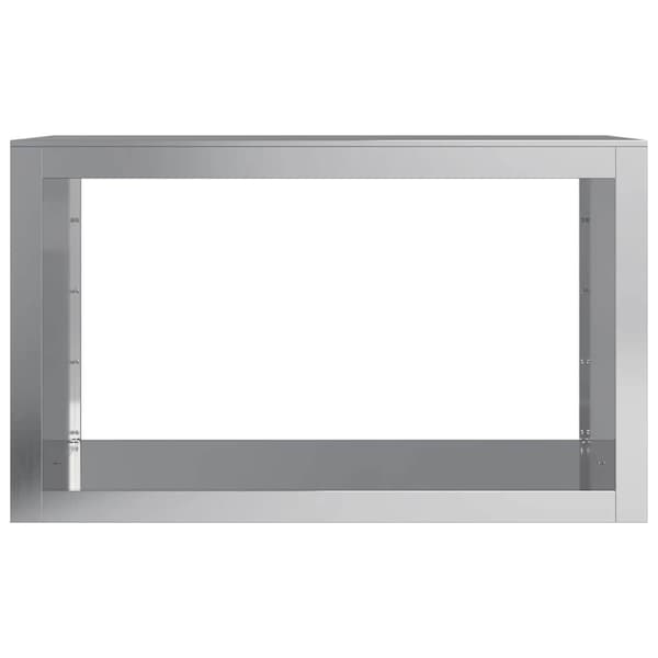 vidaXL Vedställ 100x40x60 cm galvaniserat stål