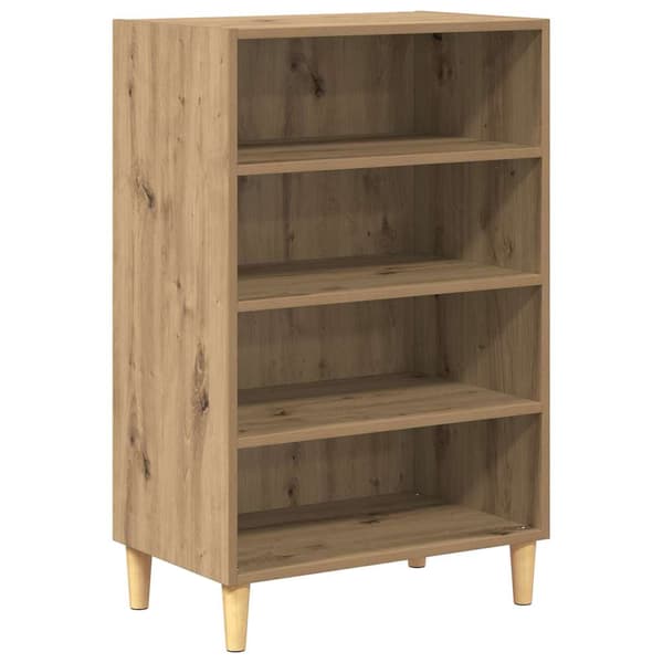 vidaXL Serviesskap Artisan Eik 57 x 35 x 89,5 cm Konstruert tre