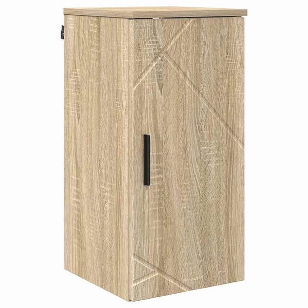 vidaXL Baderomsinnredningssett 5 pcs Sonoma eik 30 x 35 x 192 cm