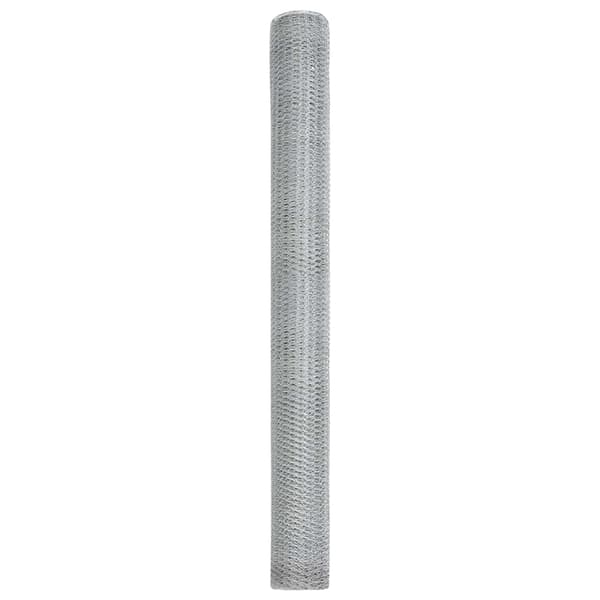 vidaXL Hexagonstängsel Silver 1,6 x 10 m Galvaniserat stål