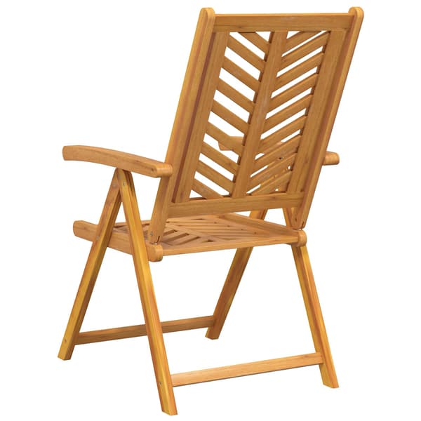 vidaXL Hage Stol 8 pcs Brun 57 x 72 x 109 cm Solid akasietre