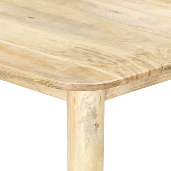 vidaXL Spisebord 180x90x76 cm heltre mango