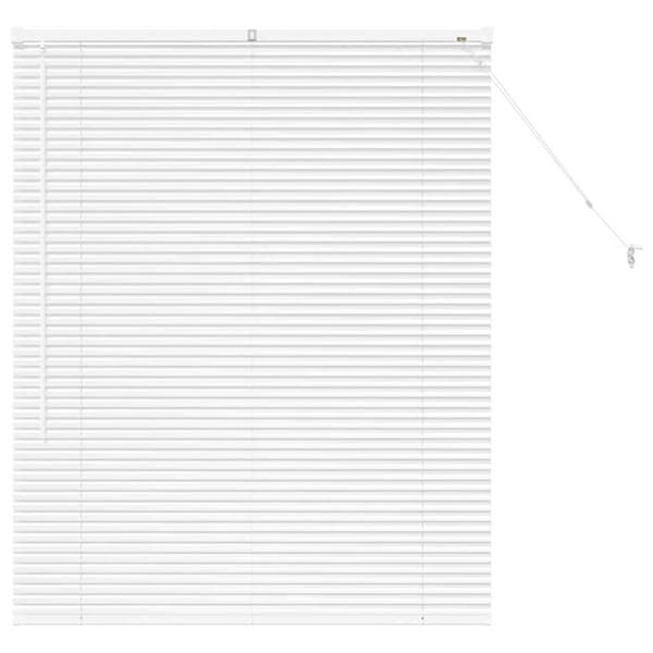 vidaXL Persienner Vit 130 x 100 cm Aluminium
