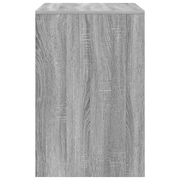 vidaXL Skrivebord Grå Sonoma 70 x 50 x 76 cm