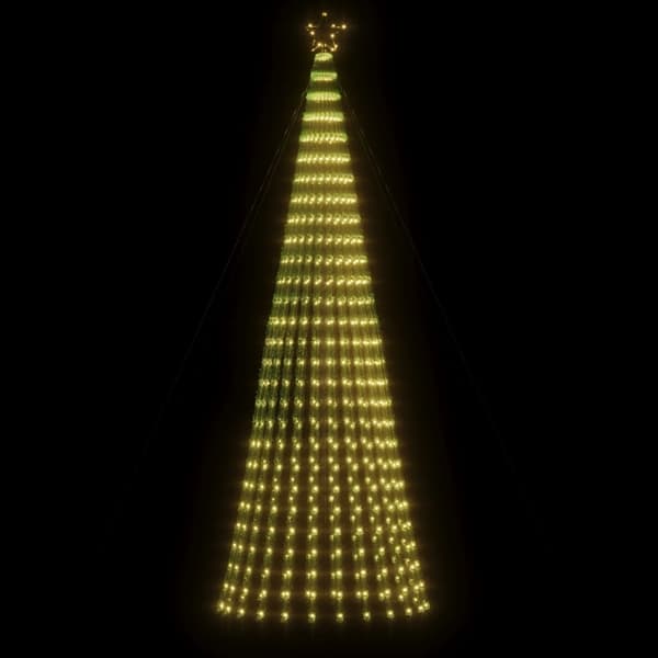 vidaXL LED julgran 688 LED varmvit 300 cm