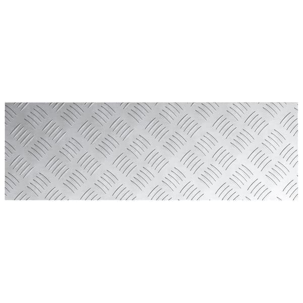 vidaXL Silver Aluminium 75 x 25 cm Trapstegsmattor Rektangulär