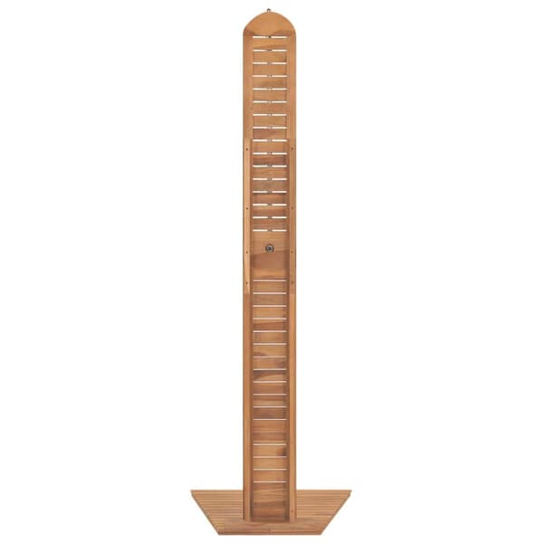 vidaXL Hagedusj heltre teak 70x75x204 cm