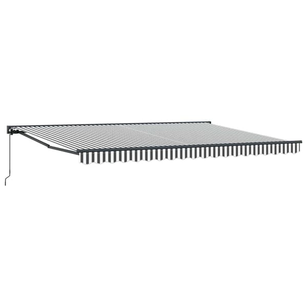 vidaXL Markiseramme Antrasitt og Hvit 450 × 300 cm