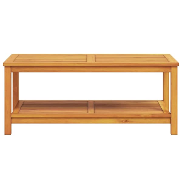 vidaXL Sidetabell Brun 110 x 55 x 45 cm Solid akasietre