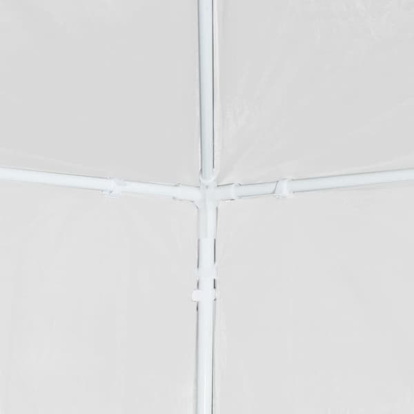 vidaXL Markise Hvit 3,5 x 2,5 m Metall