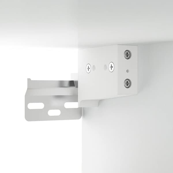 vidaXL Skoskap 2 stk hvit 52,5x30x50 cm