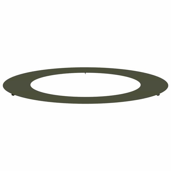 vidaXL passende for Flat Tre Ring Olivengrønn Ø60 / 90 cm Stål