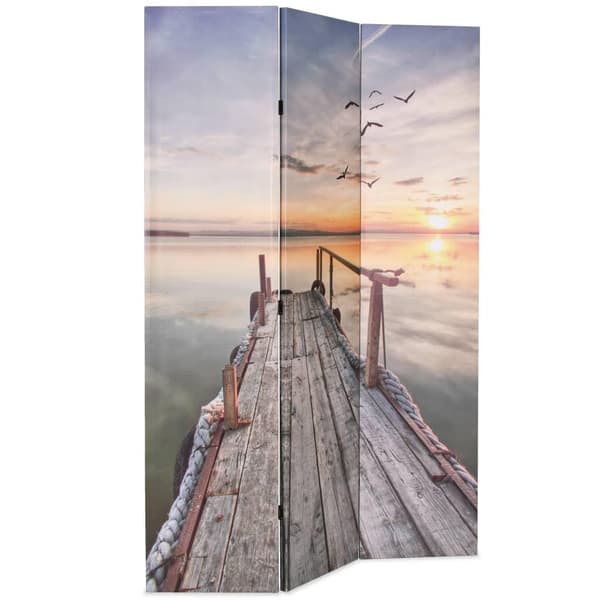 vidaXL Vikbar rumsavdelare sjö 120x170 cm