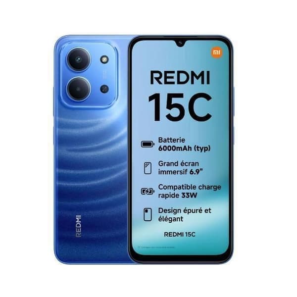 Xiaomi Redmi 15C 128 GB - Moonlight Blue