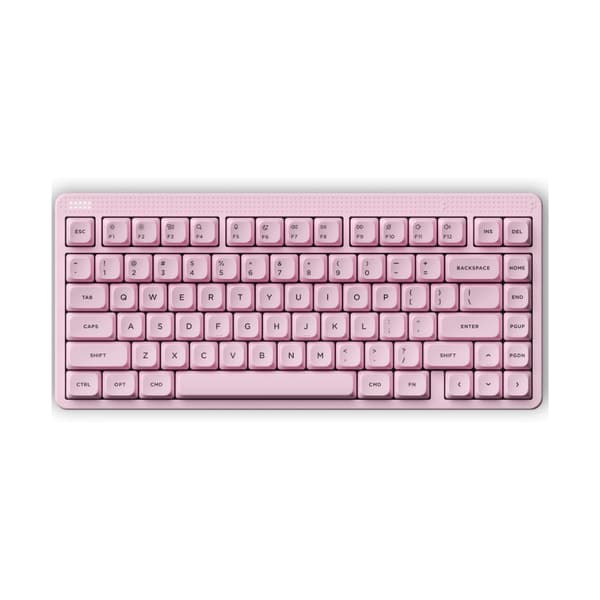 NuPhy Node 75 trådlöst mekaniskt tangentbord QWERTY US - High, Light Pink, Blush Max