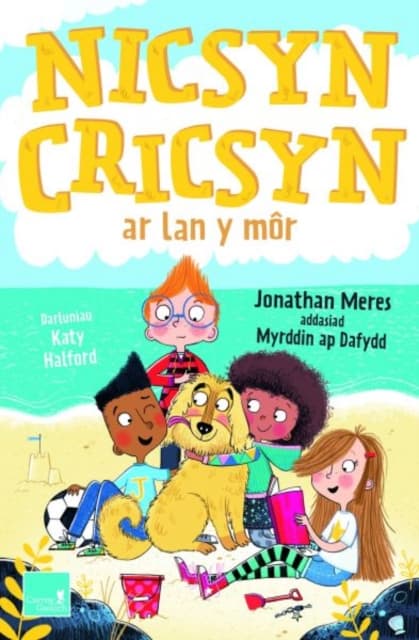 Nicsyn Cricsyn ar lan y mor