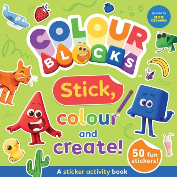 Colourblocks Stick, Colour and Create - A Sticker Activity Book